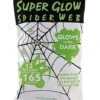 Glow In The Dark Spider Web Decoration -Chic Halloween Costumes 01078641 a
