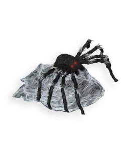 21 Inch LED Black Jumping Spider Animatronic 13 21 Inch LED Black Jumping Spider Animatronic -Chic Halloween Costumes 01116706 c