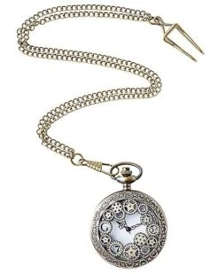 Steampunk Pocket Watch 9 Steampunk Pocket Watch -Chic Halloween Costumes 01256015 d