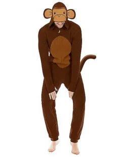 Adult Monkey Union Suit -Chic Halloween Costumes 01368257 c