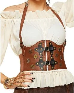 Steampunk Waist Cincher 8 Steampunk Waist Cincher -Chic Halloween Costumes 01400126 c
