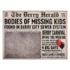 Derry Herald Newspaper Sign - It -Chic Halloween Costumes 01455948 a