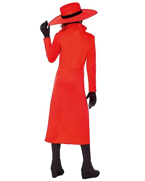 Kids Carmen Sandiego Costume 4 Kids Carmen Sandiego Costume - Image 2