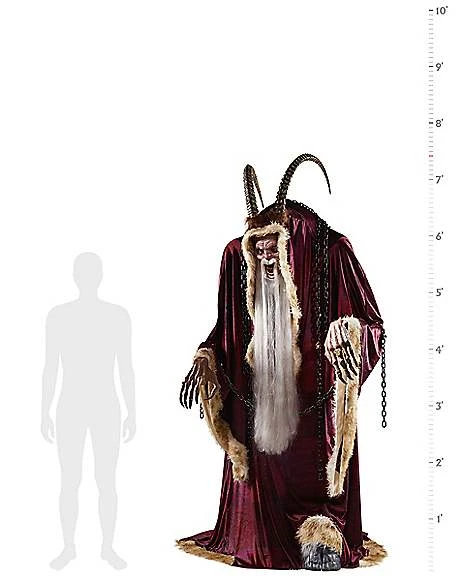 6.5 Ft Krampus Animatronic 4 6.5 Ft Krampus Animatronic - Image 2