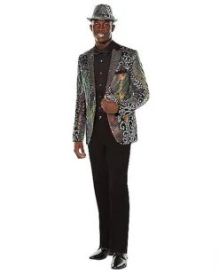 Adult '20s Multicolored Jacket -Chic Halloween Costumes 01488824 d