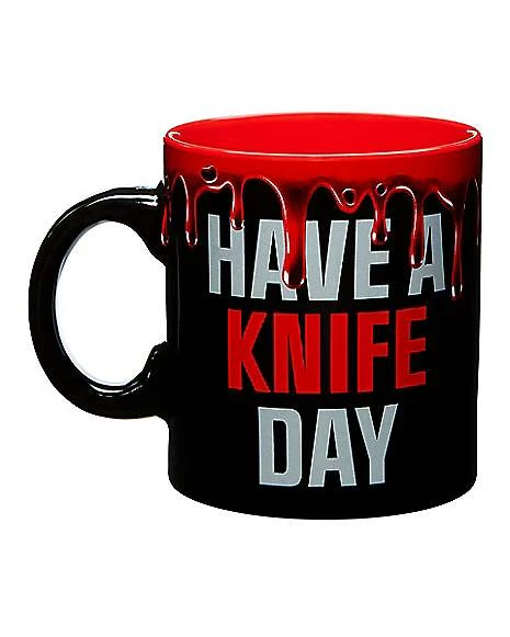 Have A Knife Day Mug 20 Oz. - Halloween 4 Have A Knife Day Mug 20 Oz. - Halloween - Image 2