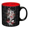 Dead Inside Floral Skeleton Coffee Mug 20 Oz. 1 Dead Inside Floral Skeleton Coffee Mug 20 Oz. -Chic Halloween Costumes 01502178 a
