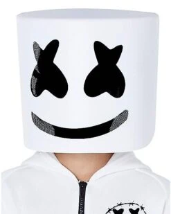 Kids Marshmello Logo Jumpsuit Costume -Chic Halloween Costumes 01506682 c
