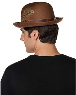Steampunk Bowler Hat -Chic Halloween Costumes 01525385 c