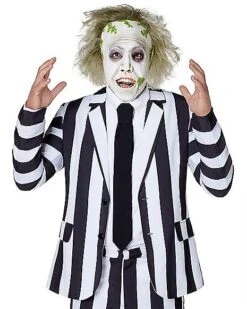 Beetlejuice Half Mask -Chic Halloween Costumes 01548593 c
