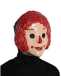 Vintage Rag Doll Half Mask -Chic Halloween Costumes 01548734 c