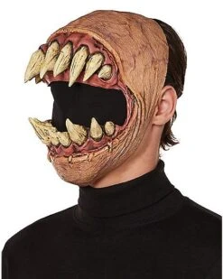 Flesh Creature Half Mask -Chic Halloween Costumes 01550490 c