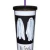 No Feet Cup With Straw 20 Oz. - Beetlejuice