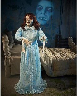 New Products 3 5 Ft Regan Animatronic - The Exorcist