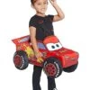 Toddler Lightning McQueen Ride-Along Costume - Cars -Chic Halloween Costumes 01570886 a