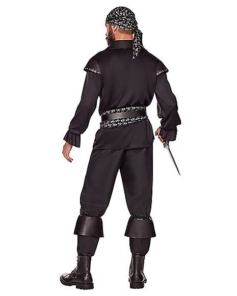 Adult Rogue Pirate Costume 4 Adult Rogue Pirate Costume - Image 2