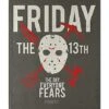Camp Crystal Lake Fleece Blanket - Friday The 13th 2 Camp Crystal Lake Fleece Blanket - Friday The 13th -Chic Halloween Costumes 01594126 a