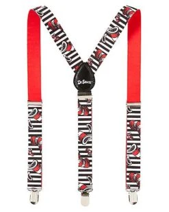 Cat In The Hat Suspenders - Dr. Seuss -Chic Halloween Costumes 01595164 c