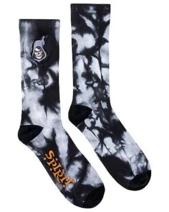 Spirit Halloween Tie Dye Crew Socks