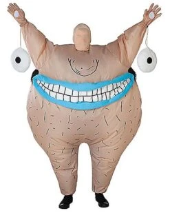 Adult Krumm Inflatable Costume - Aaahh!!! Real Monsters -Chic Halloween Costumes 07475692 c