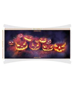 Evil Pumpkins Garage Double Door Cover 8 Evil Pumpkins Garage Double Door Cover -Chic Halloween Costumes 07649312 c