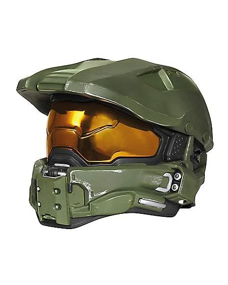 Kids Master Chief Light-Up Helmet Deluxe - Halo 4 Kids Master Chief Light-Up Helmet Deluxe - Halo - Image 2