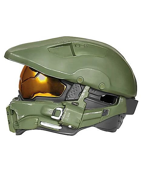 Kids Master Chief Light-Up Helmet Deluxe - Halo 5 Kids Master Chief Light-Up Helmet Deluxe - Halo - Image 3