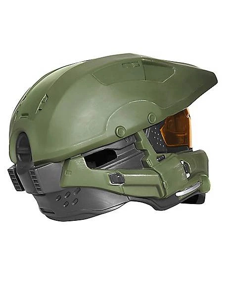 Kids Master Chief Light-Up Helmet Deluxe - Halo 6 Kids Master Chief Light-Up Helmet Deluxe - Halo - Image 4