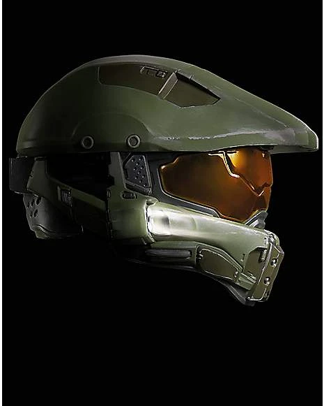 Kids Master Chief Light-Up Helmet Deluxe - Halo 8 Kids Master Chief Light-Up Helmet Deluxe - Halo - Image 6