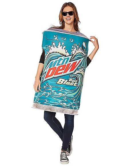Adult 3D Mountain Dew Baja Blast Costume 5 Adult 3D Mountain Dew Baja Blast Costume - Image 3