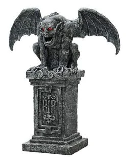 3.5 Ft Gargoyle Animatronic -Chic Halloween Costumes 07687833 c