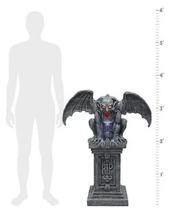 3.5 Ft Gargoyle Animatronic -Chic Halloween Costumes 07687833 h